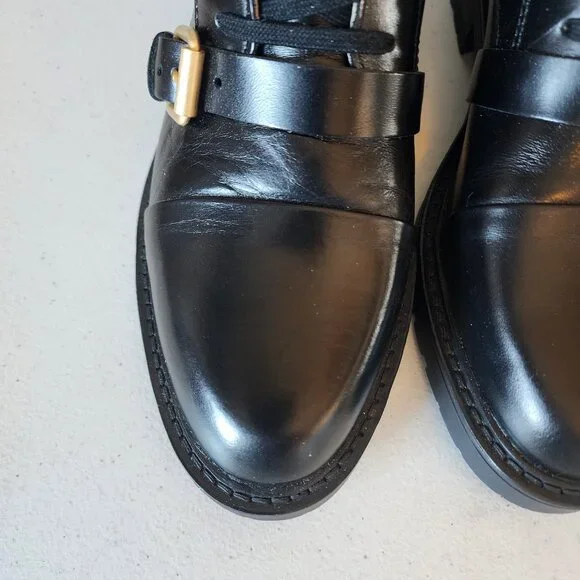 All Saints Combat Boots "LIKE NEW" - Picture 4 of 16